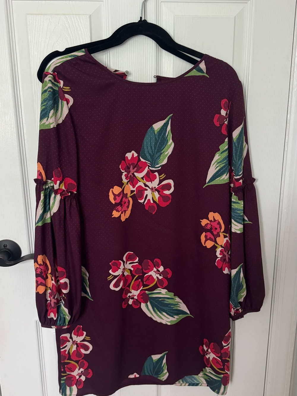 Loft Womens Floral Flower Dress